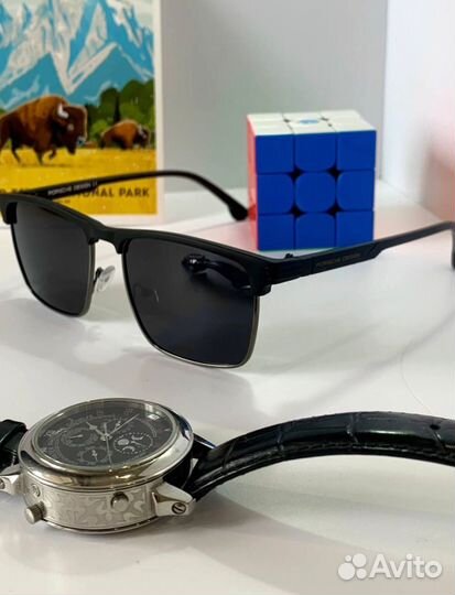 Солнцезащитные очки porsche матовые полароид