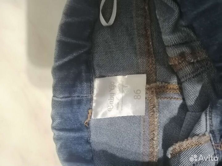 Джинсы для девочки 86