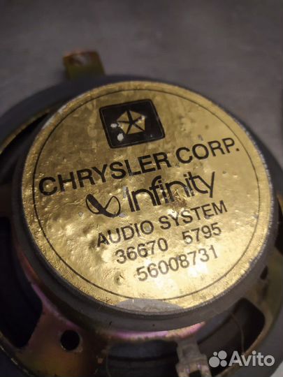 Колонки оригинал Infinity/Jeep Grand Cherokee