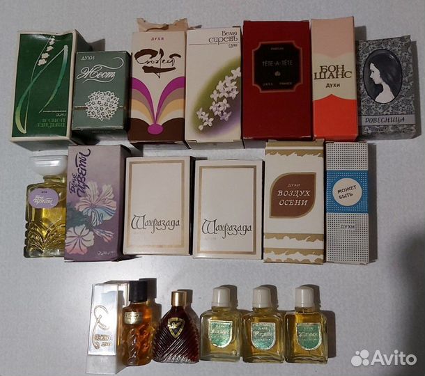 Духи женские винтаж (СССР)