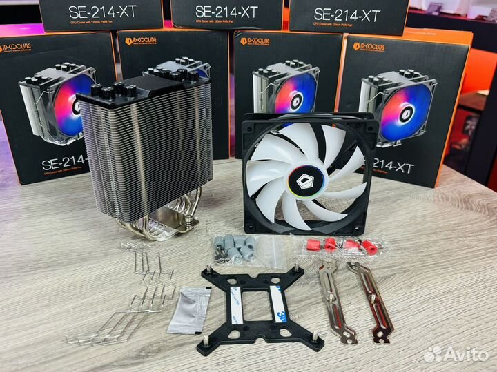 Кулер для процессора ID-cooling SE-214-XT (Black)