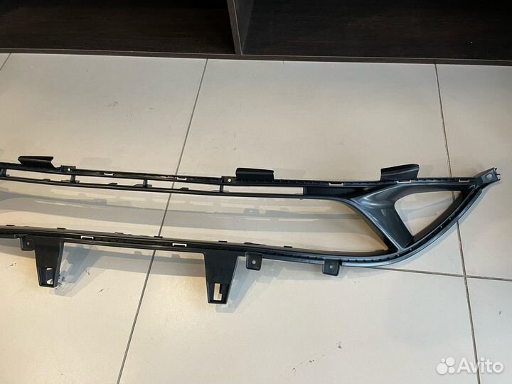 Окантовка решетки в бампер нижней Optima 18-20