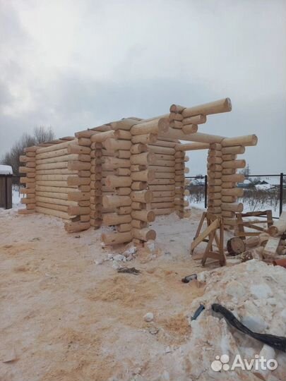 Рубка срубов