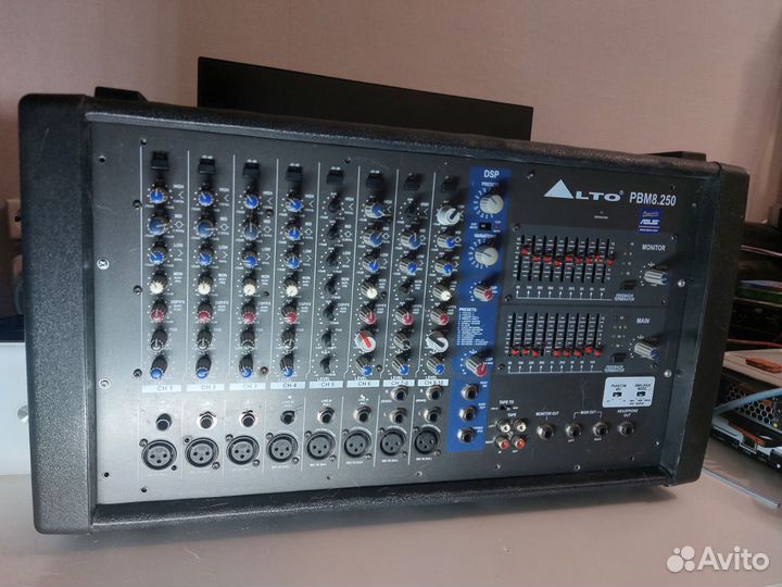 Микшерный пульт, усилитель 250 ват