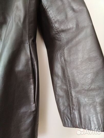 Пиджак из нат. кожи