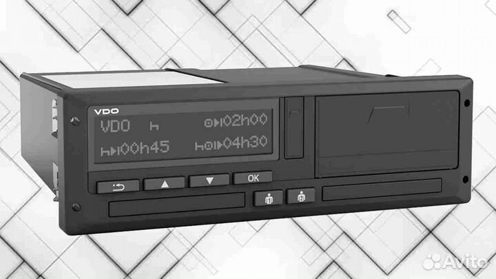 Тахограф вдо 3283 с чипом нкм. Гарантия 1 год