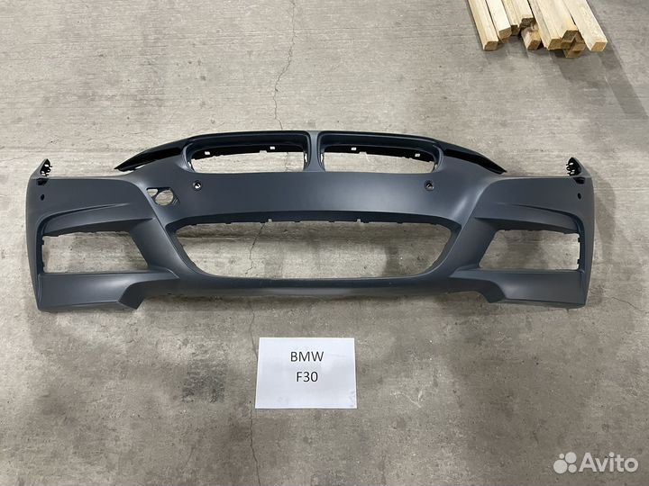 Бампер BMW F30 М пакет дорестайлинг