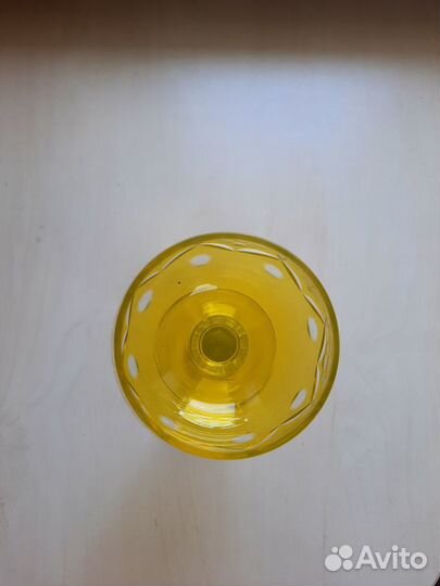 Фужер цветной хрусталь Германия