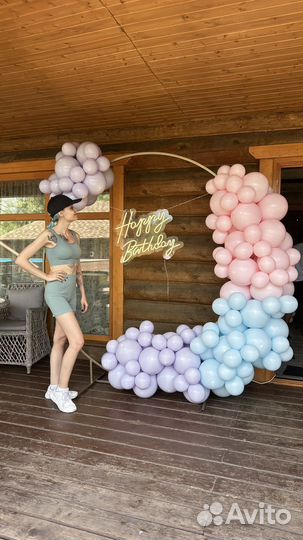 Воздушные и гелиевые шарики