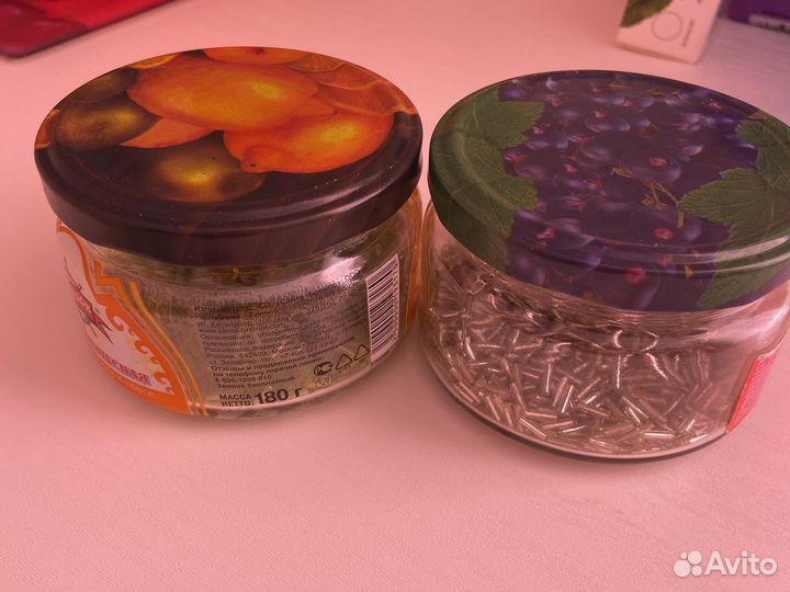 Бисер стеклярус