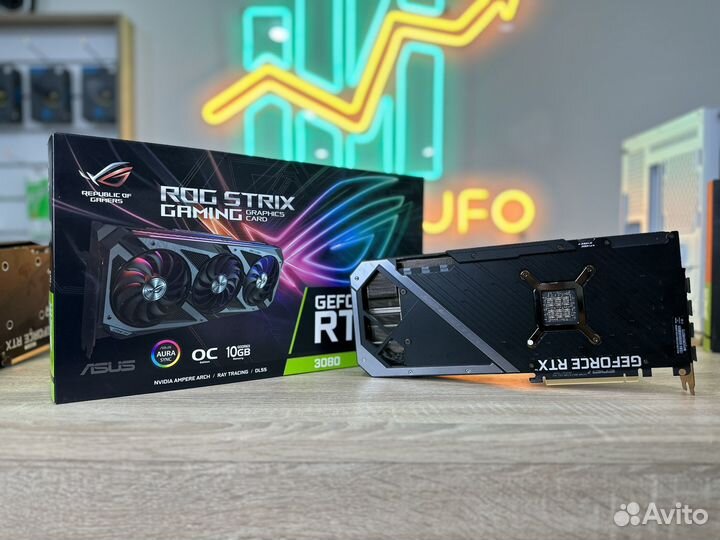 Видеокарта RTX 3080 Asus Rog Strix
