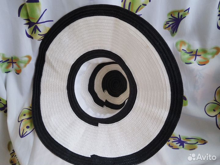 Шляпа женская летняя с большими полями