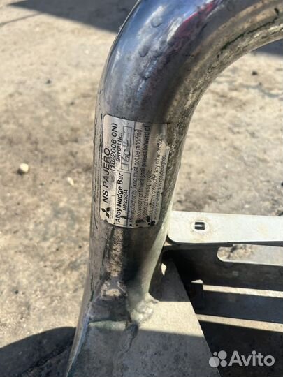 Кенгурятник Паджеро 4 оригинал