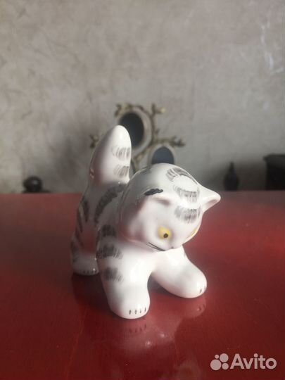 Котик фарфор Вербилки СССР