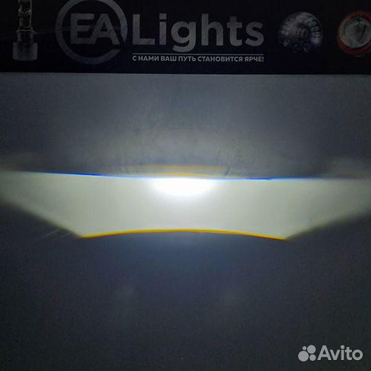 Диодные туманки EALights Ford Logan Vesta Фокус 35