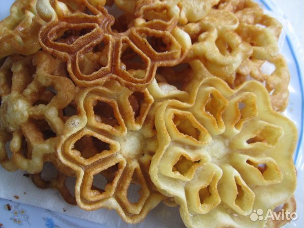 Формочка для хвороста из жидкого теста новая