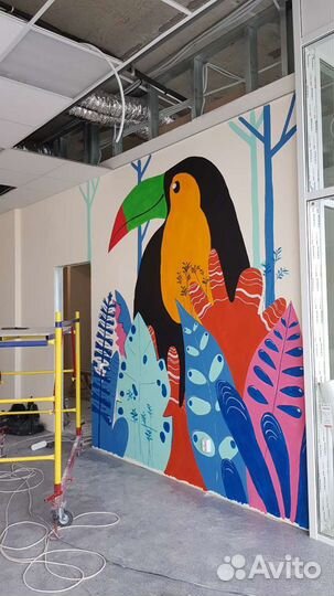 Роспись стен и меловых досок