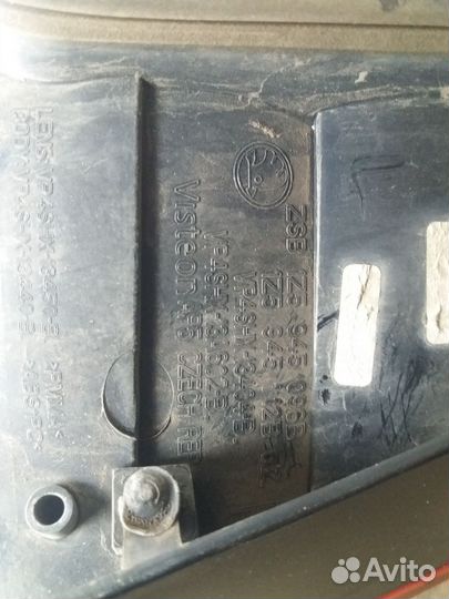 Задний правый фонарь октавия а5