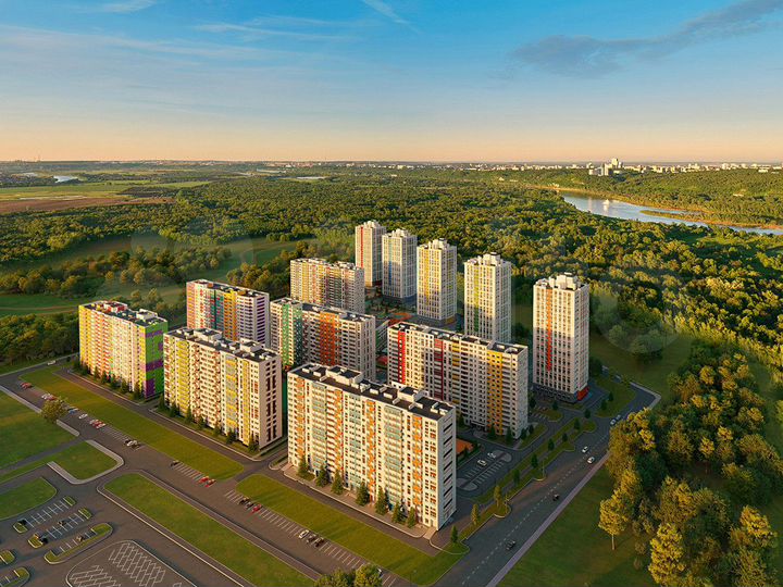 1-к. квартира, 41,5 м², 19/25 эт.