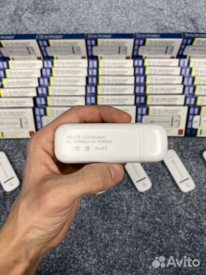 Безлимитный LTE 4G модем с WiFi роутером (+SIM)