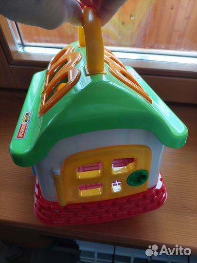 Домик сортер полесье