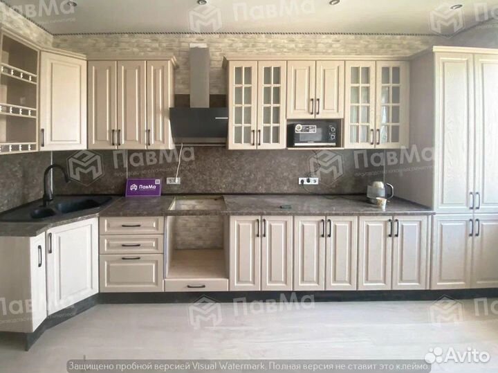 Кухонный гарнитур на заказ в стиле IKEA