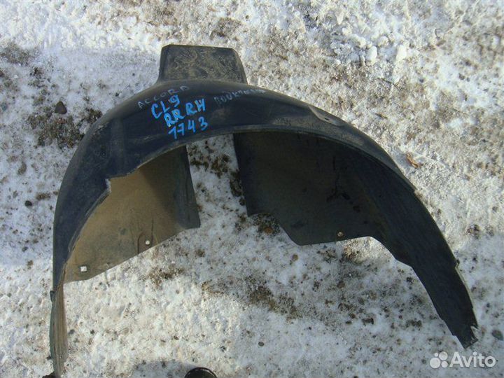 Подкрылок задний правый Honda Accord CL7 2002