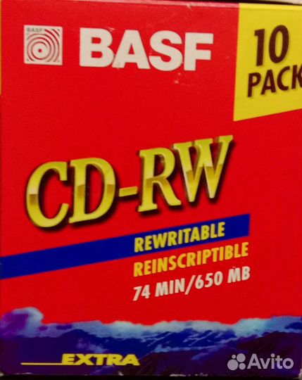 Диски CD-RE emtec BASF