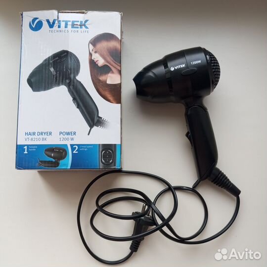 Фен для волос новый vitek