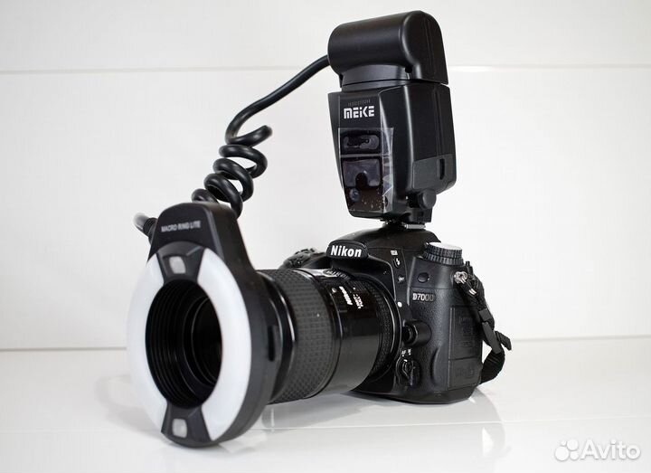 Nikon + 105 2.8 micro для дентальной cъёмки