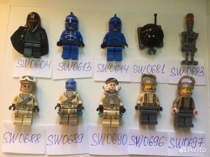 Lego star wars минифигурки - обновл.07.23
