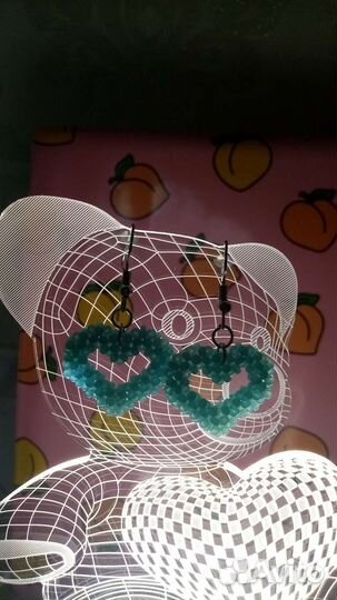 Серьги из бисера