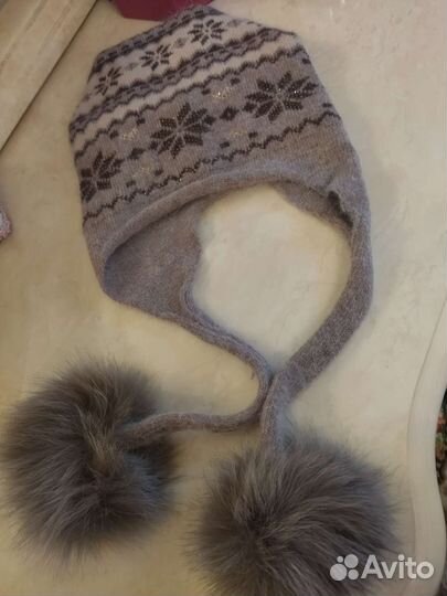 Шапка из ангоры