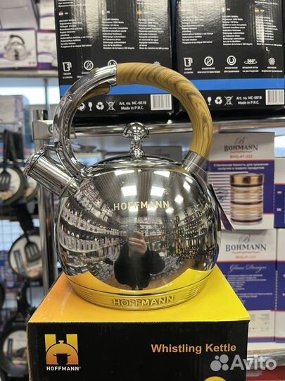 Чайник со свистком hoffmann HM 5517, 3,3 л