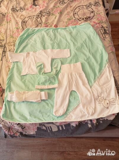 Конверт на выписку летний