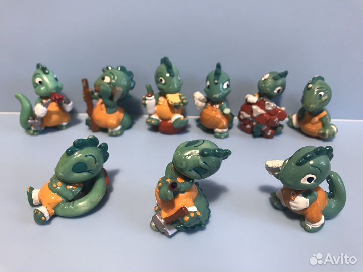 Динозавры-строители из Киндера (Kinder Surprise)