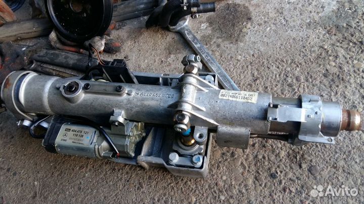 Рулевая колонка Мерседес 220 кузов