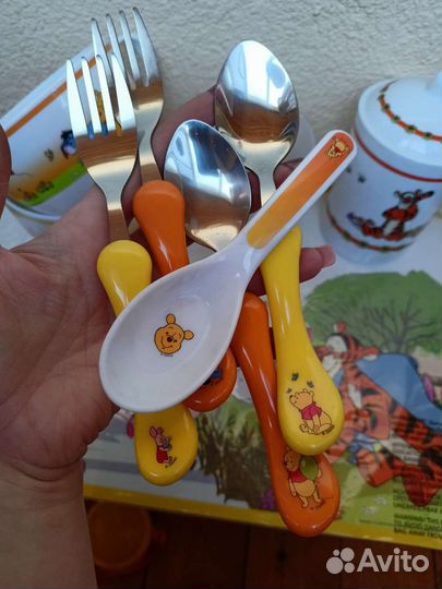 Набор детской посуды Винни Пух