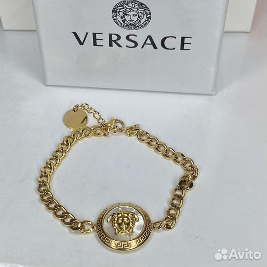 Браслет versace перламутр