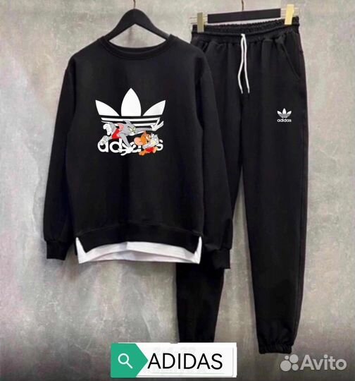 Костюм Adidas Микки Маус/Том и Джерри р. 128-158