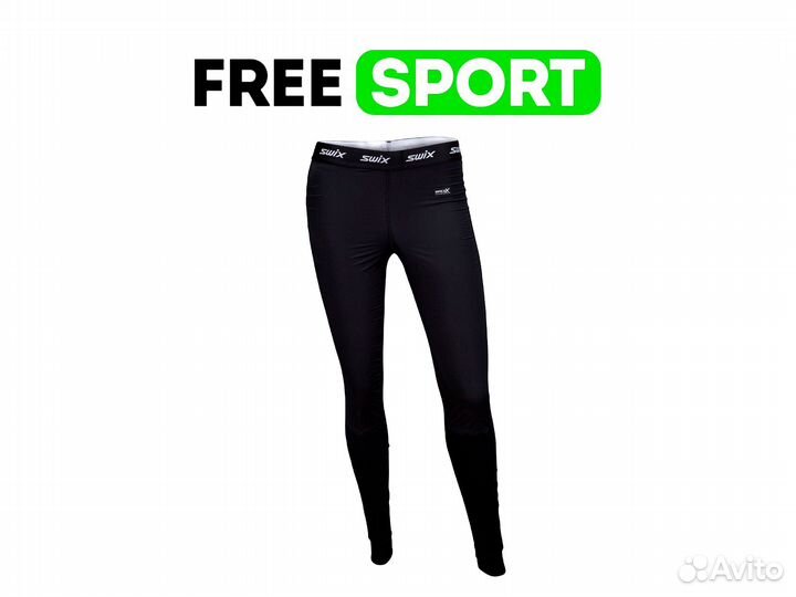 Кальсоны Swix RaceX wind жен. чёрный