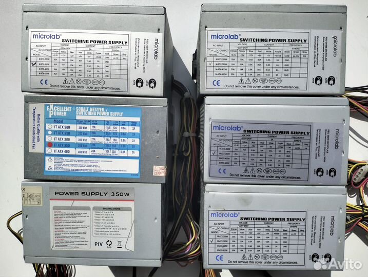 Блоки Питания 250W-350W