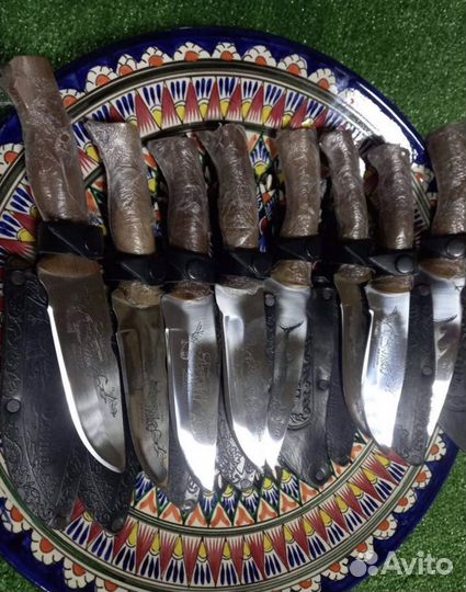 Ножи кизляpcкие с рисунком