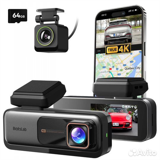 Видеорегистратор Xiaomi Botslab Dash Cam G980H 4K