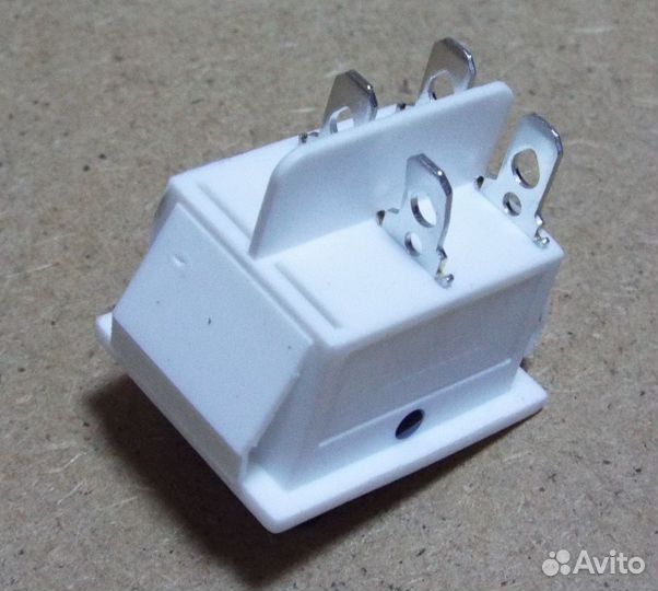 Рокерный переключатель KCD4 On-Off (синий) 16A