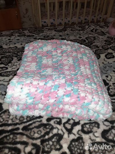 Плед ручной работы