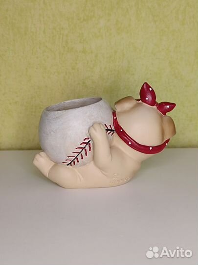 Горшок для суккулентов и кактусов Мопс