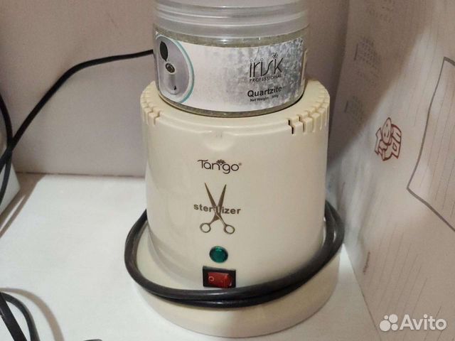 Стерилизатор гласперлен + упаковка новых шариков