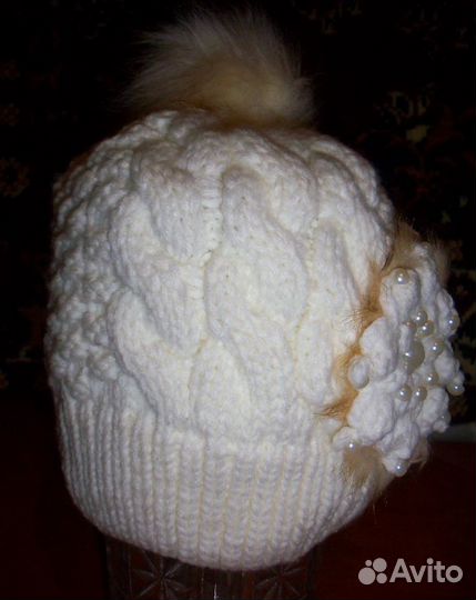 Шапочка с Скандинавским узором