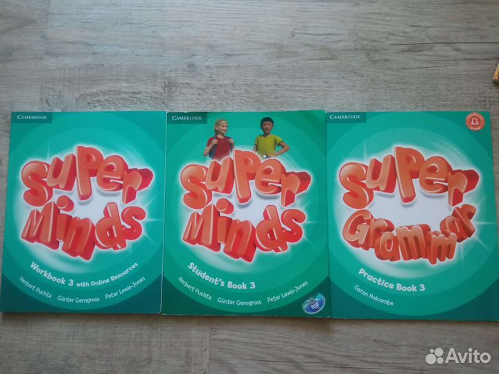 Super minds 3.Fun movers4